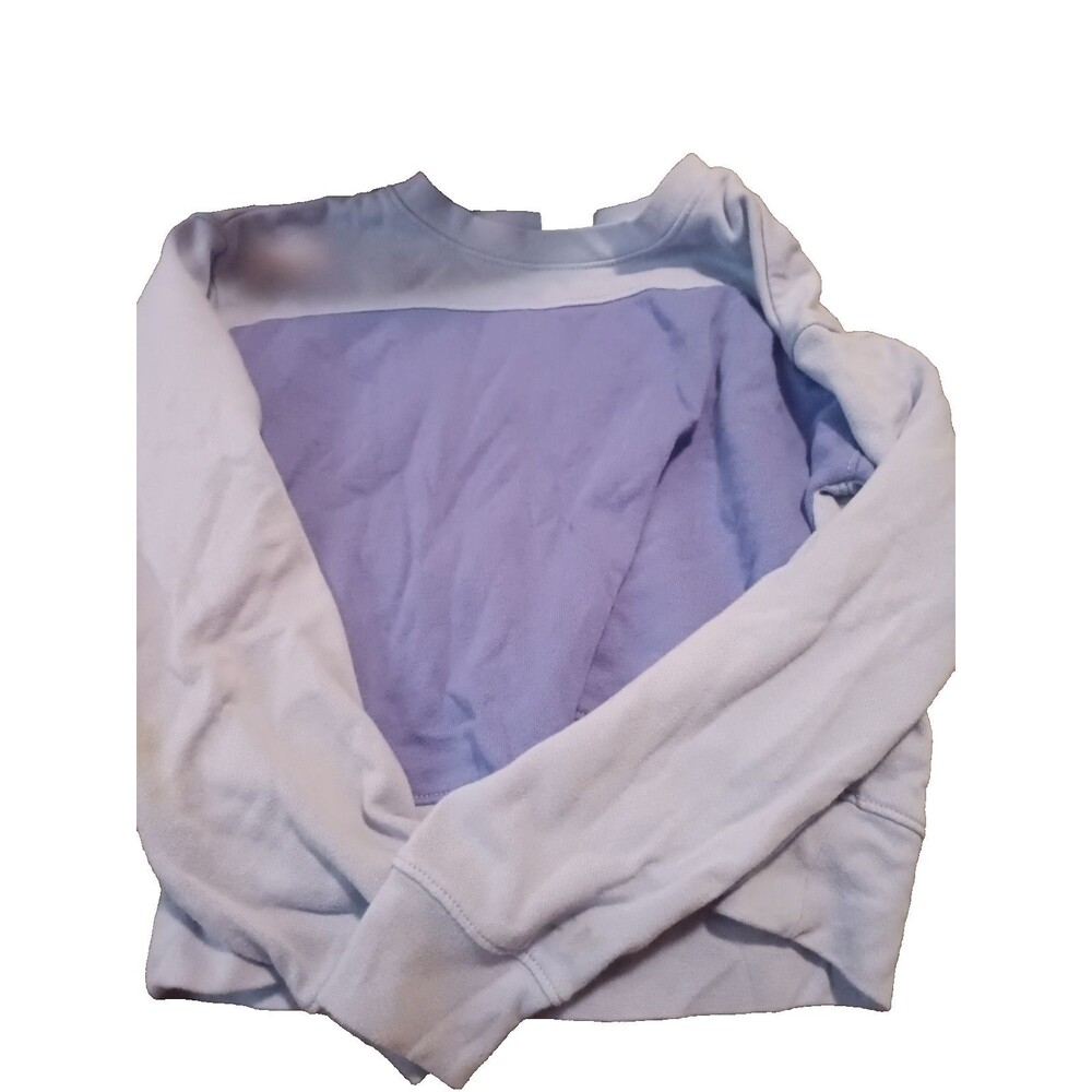 Athletic Works Size 7/8 Light And Dark Purple Sweatshirt